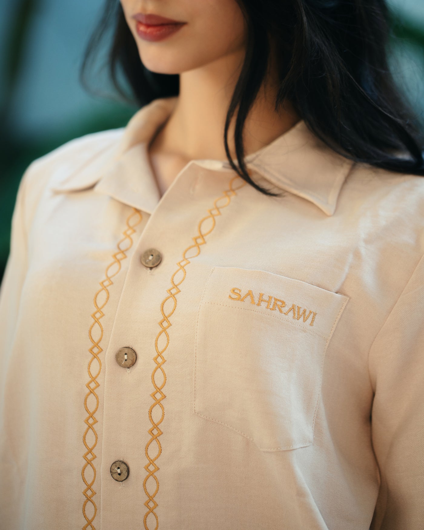 Set Sahra — Chemise & pantalon cargo