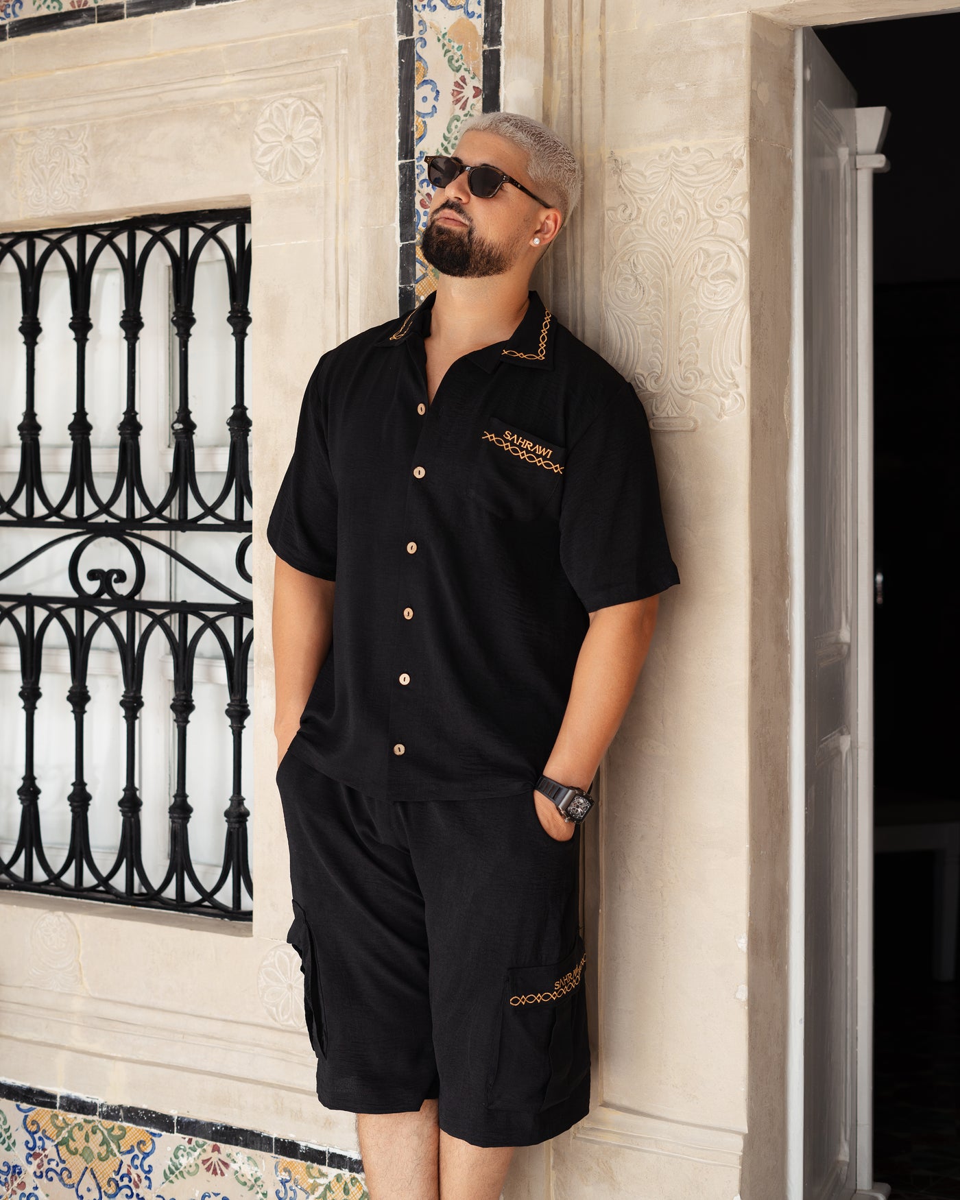 Set Sahra — Chemise & pantalon 3/4