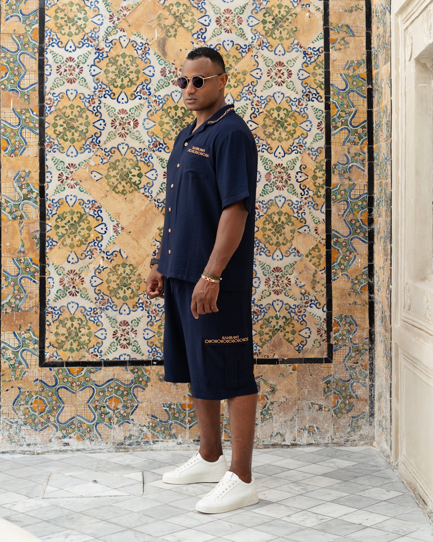 Set Sahra — Chemise & pantalon 3/4