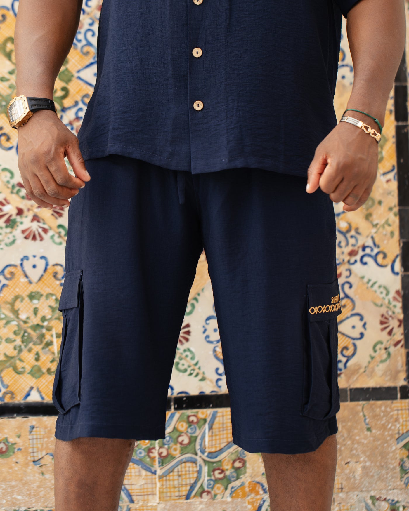 Set Sahra — Chemise & pantalon 3/4
