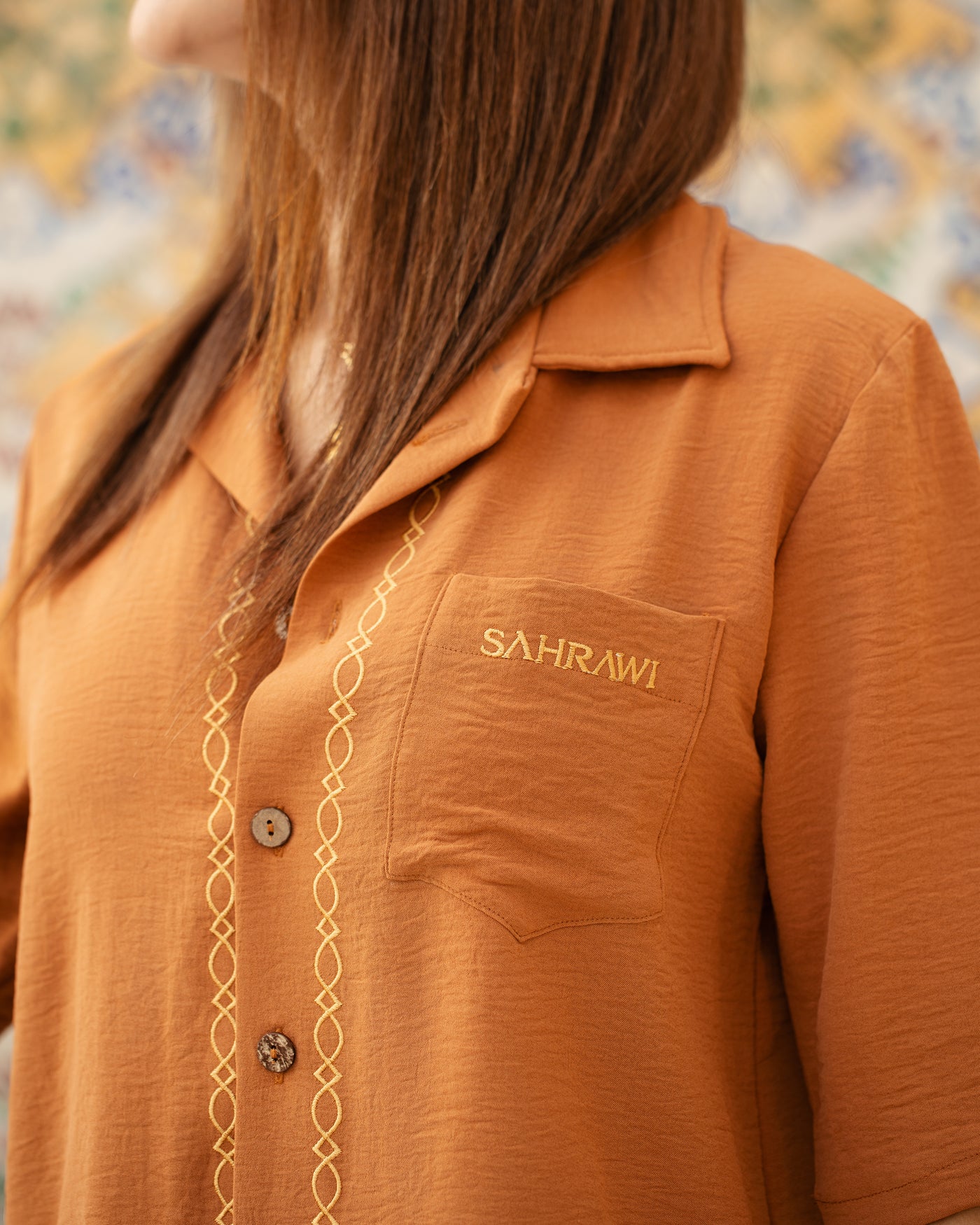 Set Sahra — Chemise & pantalon cargo