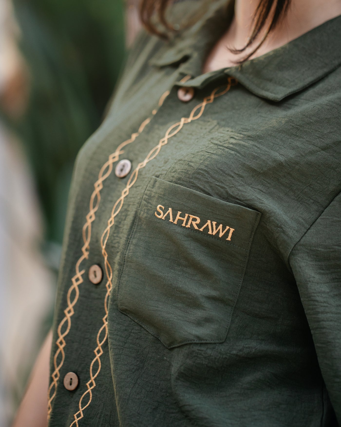 Set Sahra — Chemise & pantalon cargo