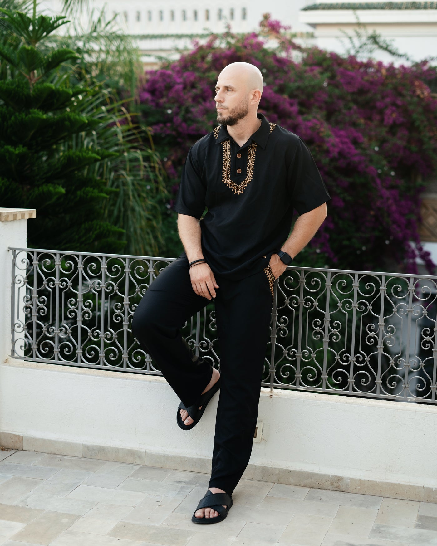 Pantalon fluide en lin — Homme